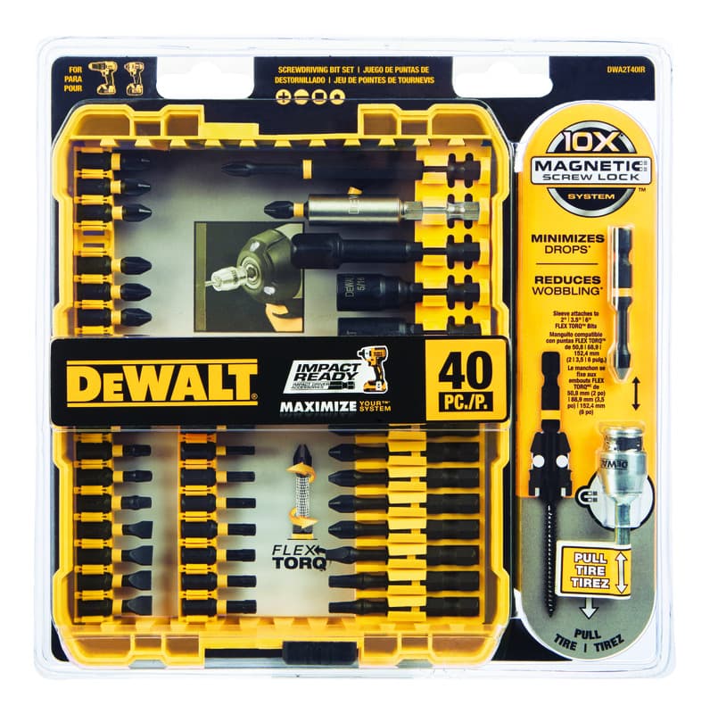 Milwaukee Shockwave Hex 1 in. L Impact Insert Bit Set Steel