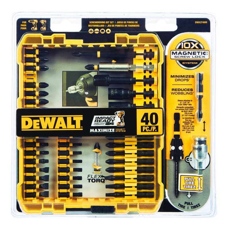 DeWalt FlexTorq Torx T25 X 1 in. L Impact Driver Bit Set Steel 3 pc - Ace  Hardware