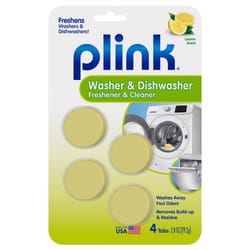 Plink Lemon Scent Cleaner and Deodorizer 4 pk Tablets