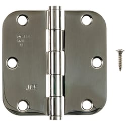 Ace 3-1/2 in. L Stainless Steel Residential Door Hinge 1 pk