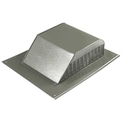 Master Flow 5.5 in. H X 16 in. W X 20.5 in. L X 10 in. D Galvanized Weatherwood Steel Roof Vent