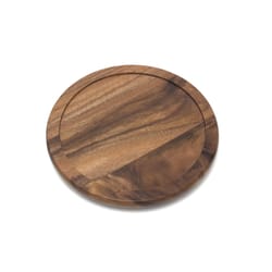 Lipper International Brown 1.13 in. H X 10.25 in. D Acacia Wood Kitchen Turntable