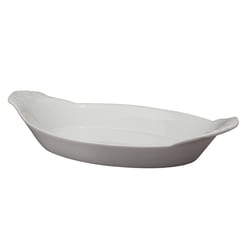 Harold Import 5-1/2 in. W X 10 in. L Au Gratin Dish White 1 pk