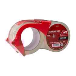 Ace 1.88 in. W X 54.6 yd L Heavy-Duty Packaging Tape with Dispenser 2 pk