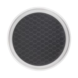 Spectrum Hexa Black/Clear Plastic Lazy Susan