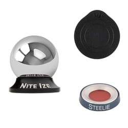 Nite Ize Steelie Black The Steelie Dash Mount Kit Plus offers twice the holding power of our Dash Mo