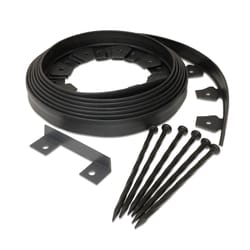 EasyFlex 20 ft. L X 1.5 in. H Plastic Black Landscape Edging Kit