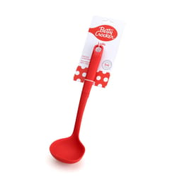 Betty Crocker Red Silicone Ladle