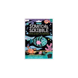 International Arrivals Ooly Scratch Art Kit Multicolored 7 pc