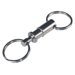 HILLMAN Metal Silver Valet Keychain