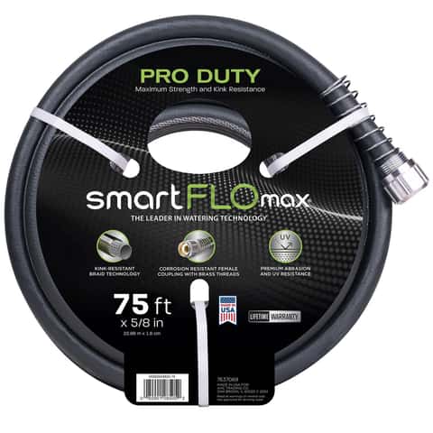 Ace SmartFLO Max 5/8 in. D X 75 ft. L Premium Grade Garden Hose - Ace  Hardware