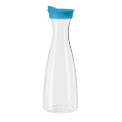 OGGI 54 oz Aqua Plastic Juice and Beverage Jar Pitcher 4.25 in. D 1 pc