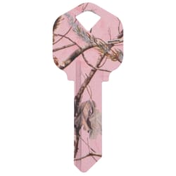 Hillman RealTree Pink House/Office Universal Key Blank Single Hillman RealTree Pink House/Office Universal Key Blank Single