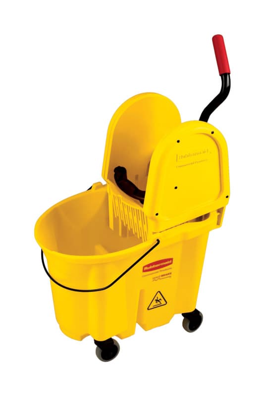 UPC 086876179156 product image for Rubbermaid Commercial 35 qt. Wringer Bucket Yellow | upcitemdb.com