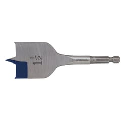 Irwin Speedbor 1-1/2 in. X 4 in. L Carbon Steel Wood Boring Bit Quick-Change Hex Shank 1 pc