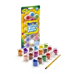 Crayola Kids Washable Paint Set Multicolored 18 pc