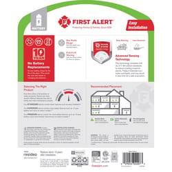 First Alert Slim Battery-Powered Photoelectric Smoke and Carbon Monoxide Detector