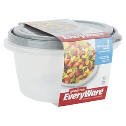 Good Cook EveryWare 15.7 cups Clear Food Storage Container Set 2 pk