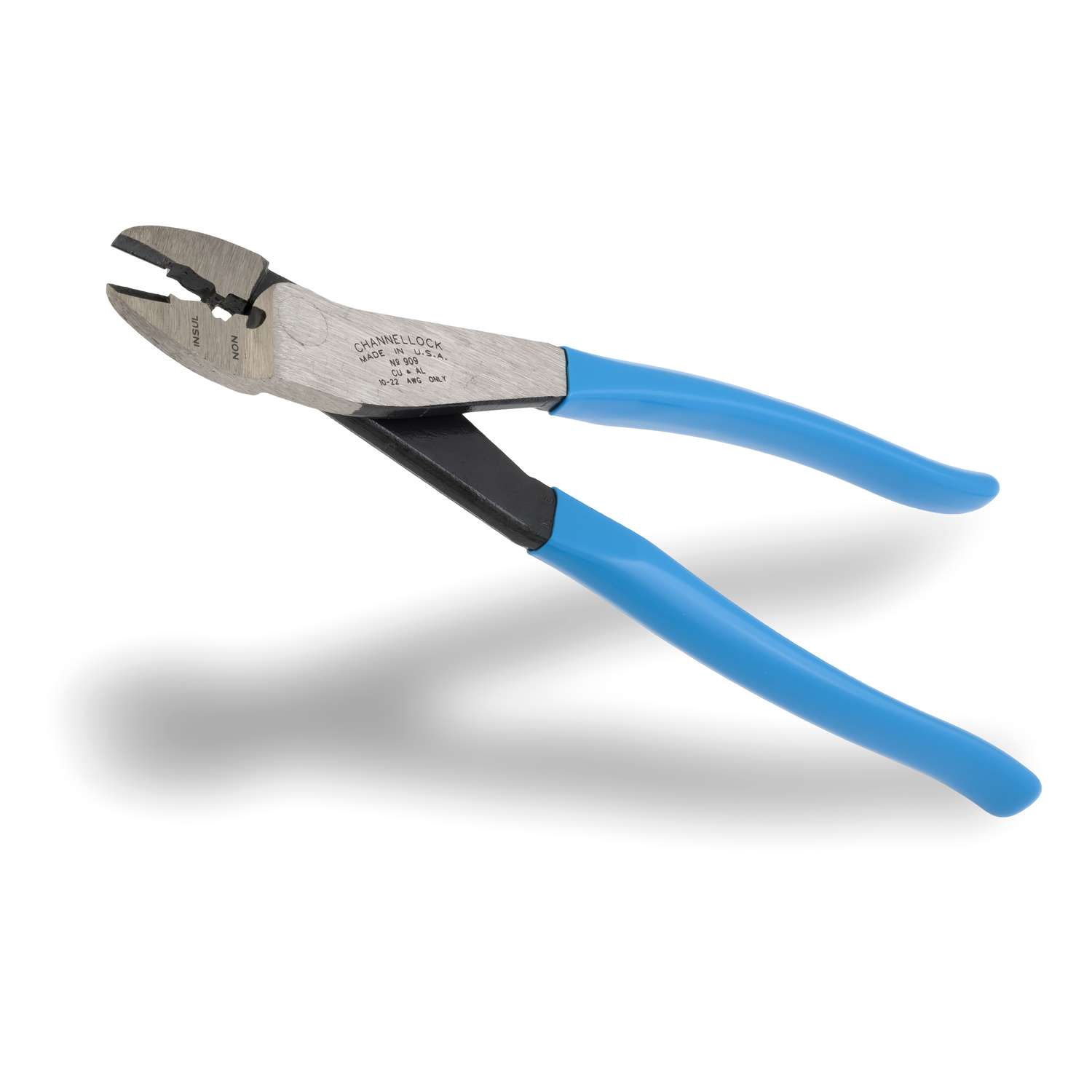 Channellock 9.5 in. Carbon Steel Crimping Pliers Ace Hardware