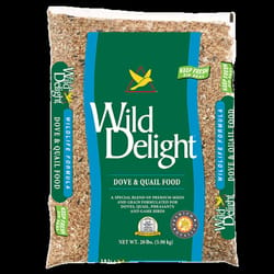 Wild Delight Dove & Quail Food Assorted Species Millet Bird Seed 20 lb