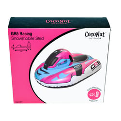 CocoNut Float GR5 Racing Snowmobile PVC Sled 50 in.