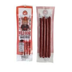 Pearson Ranch Jerky Wild Boar Hickory Snack Stick 4 oz Packet