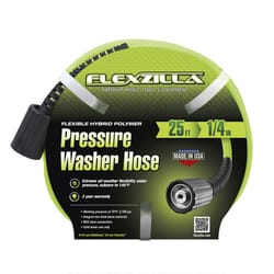 Legacy Flexzilla 1/4 in. D X 25 ft. L Pressure Washer Hose 3100 psi