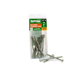 SPAX No. 10 in. X 3 in. L Gray Star Flat Head Deck Screws 16 pk