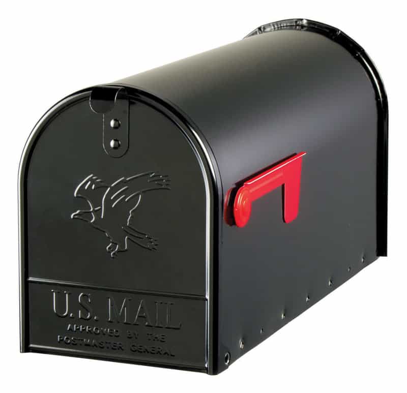 Gibraltar Mailboxes Galvanized Steel Elite Mailbox 101/2 in. H x 81/2