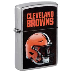 Zippo NFL Silver Cleveland Browns Lighter 2 oz 1 pk