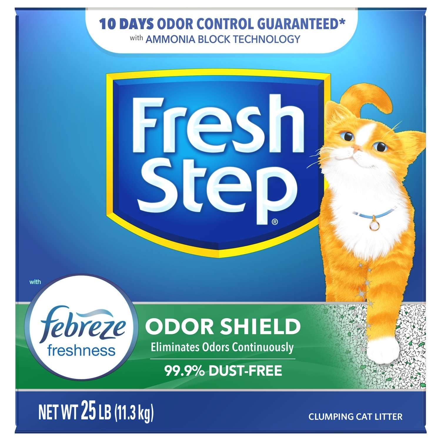 Fresh scent clearance cat litter