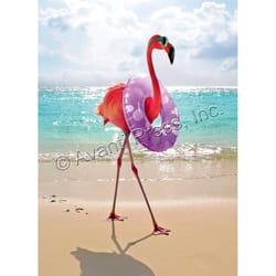 Avanti Flamingo Birthday Card Paper 2 pc