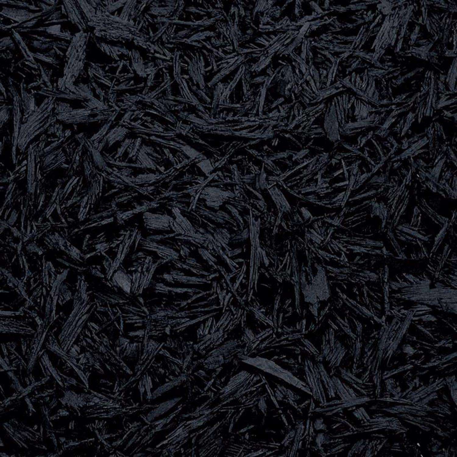 Ground Smart Black Shredded Rubber Mulch 0.8 cu ft - Ace Hardware