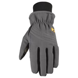 Wells Lamont Men's Outdoor Winter Work Gloves Black/Gray L 1 pair