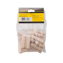 Eazypower Isomax Fluted Wood Dowel Pin 3/8 in. D X 1-1/2 in. L 30 pk