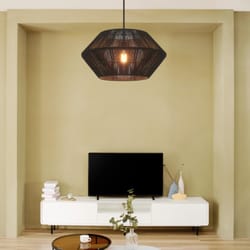 Globe Electric Terra Matte Black 1 lights Chandelier