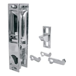 Prime-Line Chrome Steel Outdoor Patio Door Handle Set