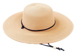 Sloggers Braided Women's Sun Hat Light Brown M