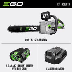 EGO Power+ CS1613 16 in. 56 V Battery Chainsaw Kit (Battery & Charger)