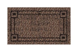 GrassWorx 18 in. W X 30 in. L Brown Astroturf Door Mat