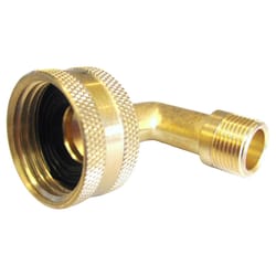 Anderson Metals 3/8 in. MIP in. X 3/4 in. D Female Hose Thread Brass Dishwasher Elbow