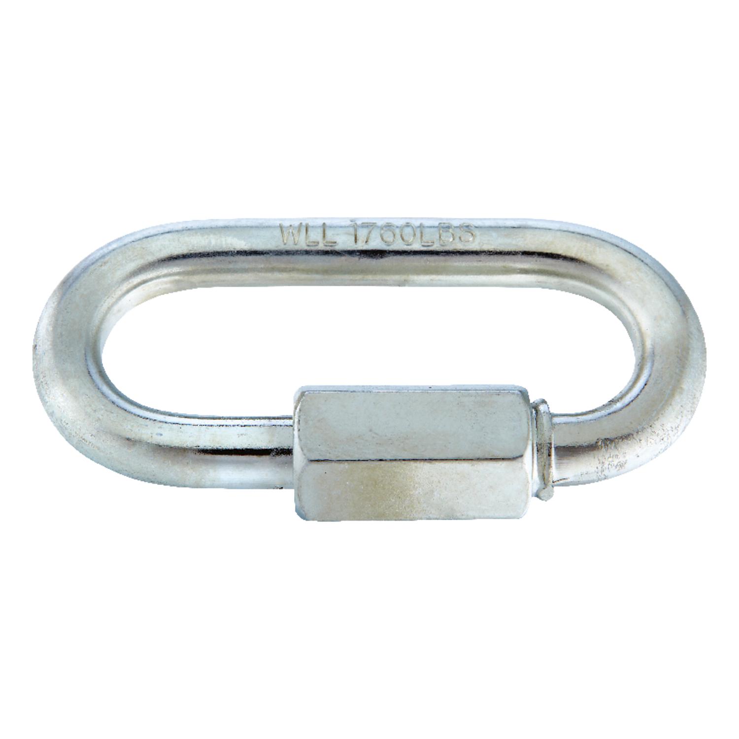 Campbell Zinc-Plated Steel Quick Link 220 lb 1-2/5 in. L Campbell Zinc-Plated Steel Quick Link 220 lb 1-2/5 in. L