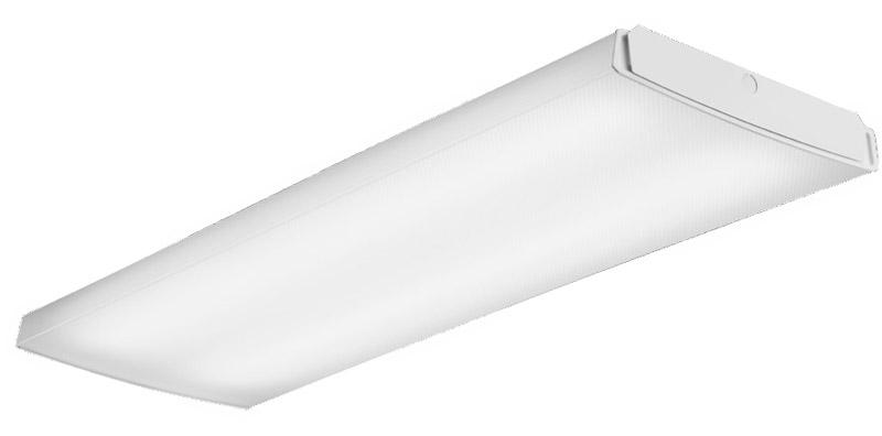 Lithonia Lighting LB 2.75 in. H X 15.5 in. W X 48 in. L White LED ...