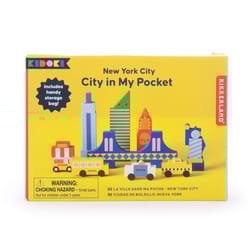 Kikkerland Kidoki New York City City in My Pocket Multicolored 9 pc