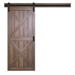 Renin Sagrada Double X 84 in. H X 36 in. W X 1-3/8 in. Barn Door