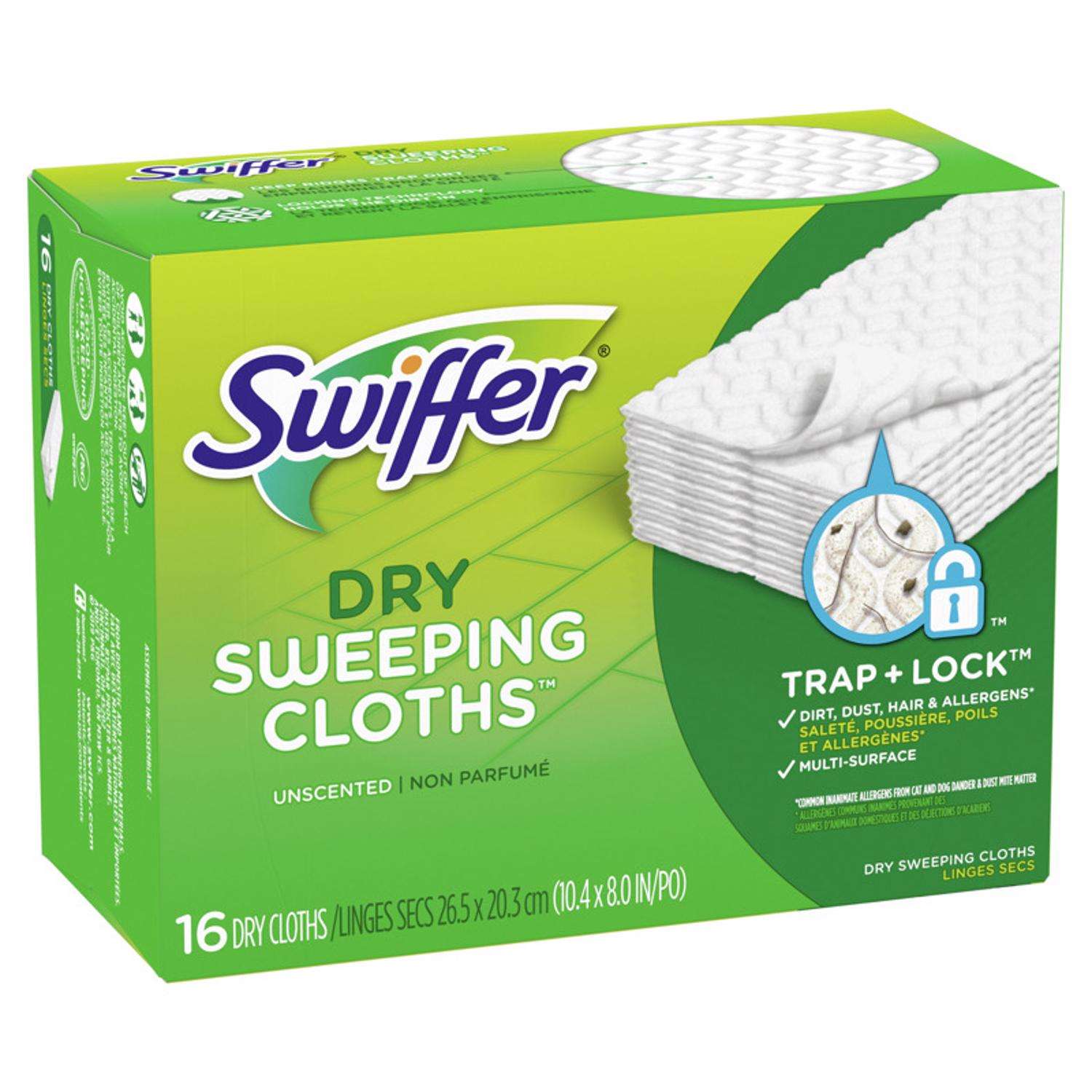 Swiffer Sweeper Heavy Duty Wet Wood Microfiber Refill (20-Pack) in the Mop  Refills & Replacement Heads department at
