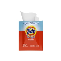 Tide To Go No Scent Stain Remover 10 wipes Wipes