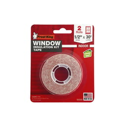 Frost King Clear Double-Sided Indoor Mounting Tape 1/2 in. W X 30 ft. L