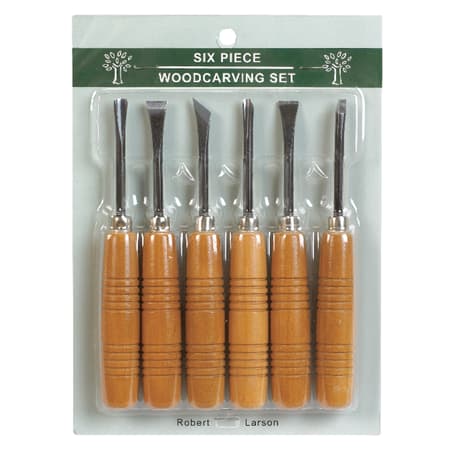 WOOD CARVING TOOL SET-6PC - Robert Larson Company