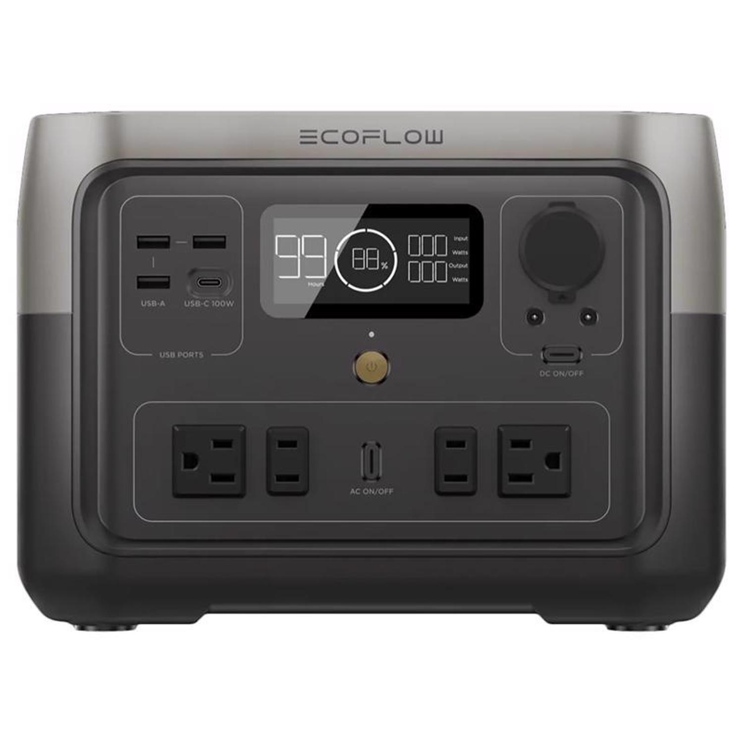 Photos - Portable Power Station EcoFlow River 2 Max Battery  512 W ZMR610-B-US 
